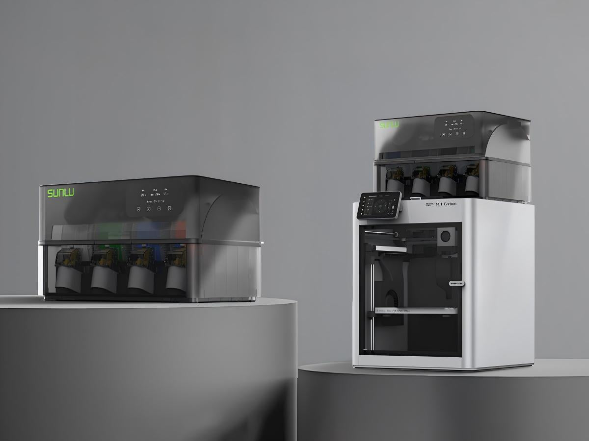 SUNLU 12° Anniversario: 1000 Bobine di Filamento in Regalo e Nuovo AMS Heater in Preordine