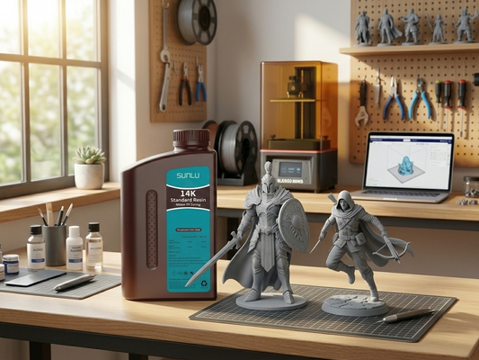 L'Arte Forgiata dalla Luce: La Guida Definitiva SUNLU alla Stampa 3D a Resina per Principianti