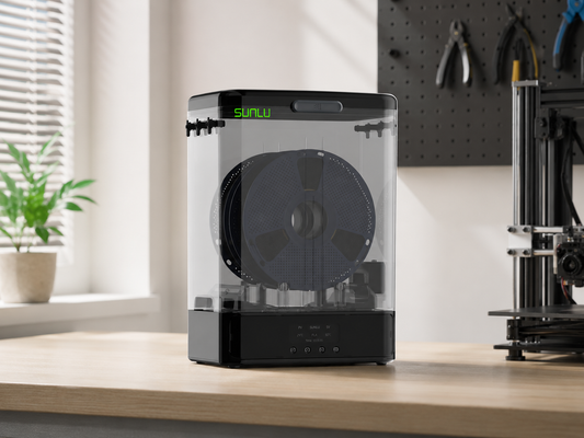 Recensione SUNLU SP2: un essiccatore per filamento 2-in-1 con box di conservazione per una stampa 3D più intelligente