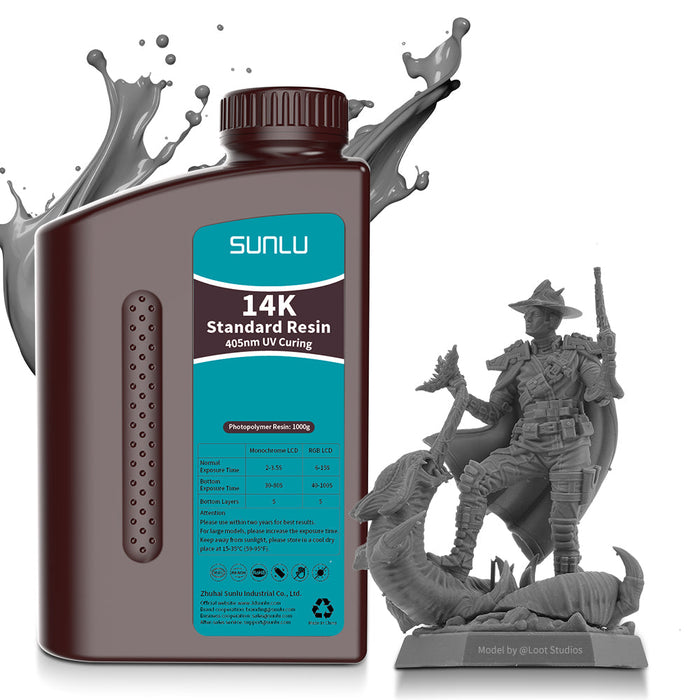 [MOQ: 6KG] Offerta Prime Resina Europa, combina a piacere le serie Standard Resin e ABS Like Resin e 14K Resin.