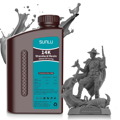 [MOQ: 6KG] 1000 g di resina standard 14K e resina Redwax 1 kg