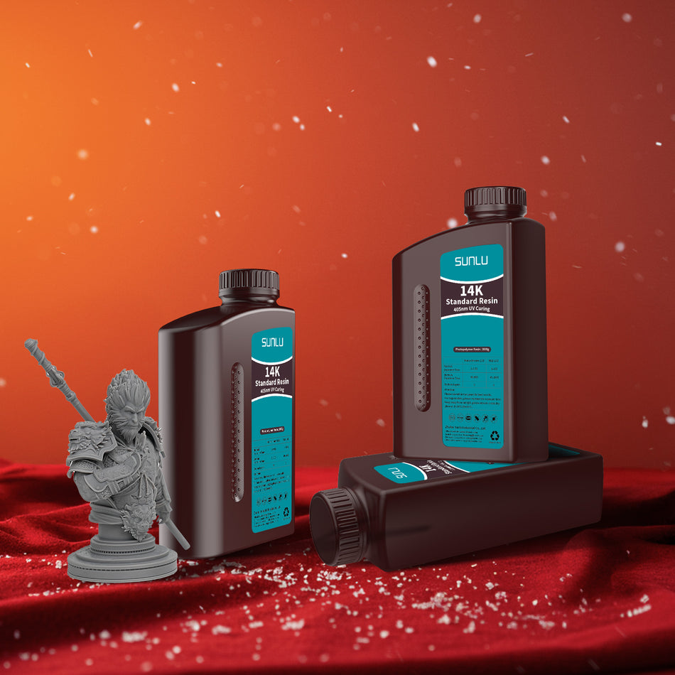 [MOQ: 6KG] 1000 g di resina standard 14K e resina Redwax 1 kg