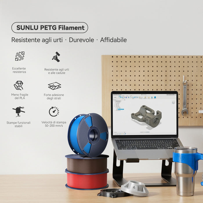 [Promo Rientro a Scuola] Filamento PETG per Stampante 3D 1KG