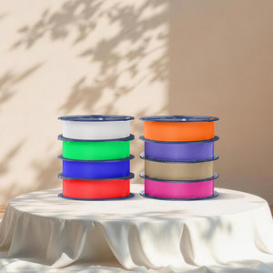 250g di Filamento, PLA, PLA+, PLA+2.0, PLA Meta Filament 250g*8 Rotoli, 0.25kg per Bobina, Confezione da 8, Totale 2kg, Mini Bobina per Stampanti 3D.