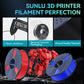 [MOQ: 3KG] SUNLU Refill Filament, Filamento di Ricarica PLA+ e PLA+ 2.0 e PETG - Compatibile con Bobina Riutilizzabile SUNLU 3a Generazione 2025 e Bobina Bambu - 1KG Filamento 1.75mm