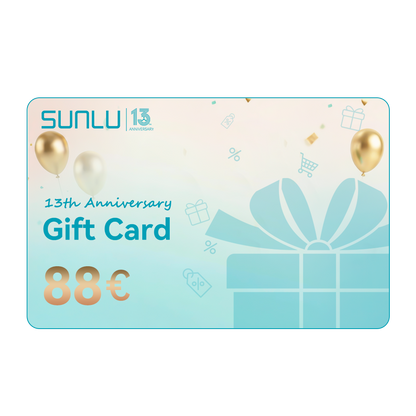 Buono regalo SUNLU [2% OFF] | I migliori regali per questa stagione