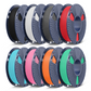 250g di Filamento, PLA, PLA+, PLA+2.0, PLA Meta Filament 250g*8 Rotoli, 0.25kg per Bobina, Confezione da 8, Totale 2kg, Mini Bobina per Stampanti 3D.