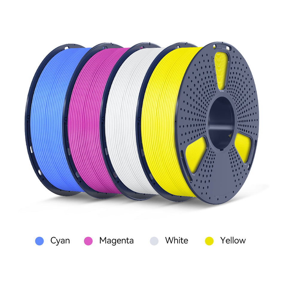 High Speed Matte PLA CMYK, Filamento per stampante 3D PLA opaco ad alta velocità 1 kg