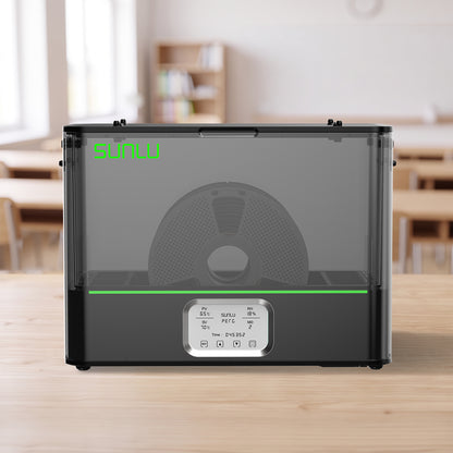 SUNLU FilaDryer E2, fino a 110℃, Asciugatura e ricottura Professionali, nato per i filamenti di stampa 3D tecnici