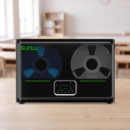 SUNLU FilaDryer S4 Pro, Essiccatore per Filamenti 3D a Doppia Zona, Controllo Indipendente di Temperatura e Tempo, Fino a 85°C, Funzione Essiccazione e Ricottura, Compatibile con 4 Bobine da 1 kg