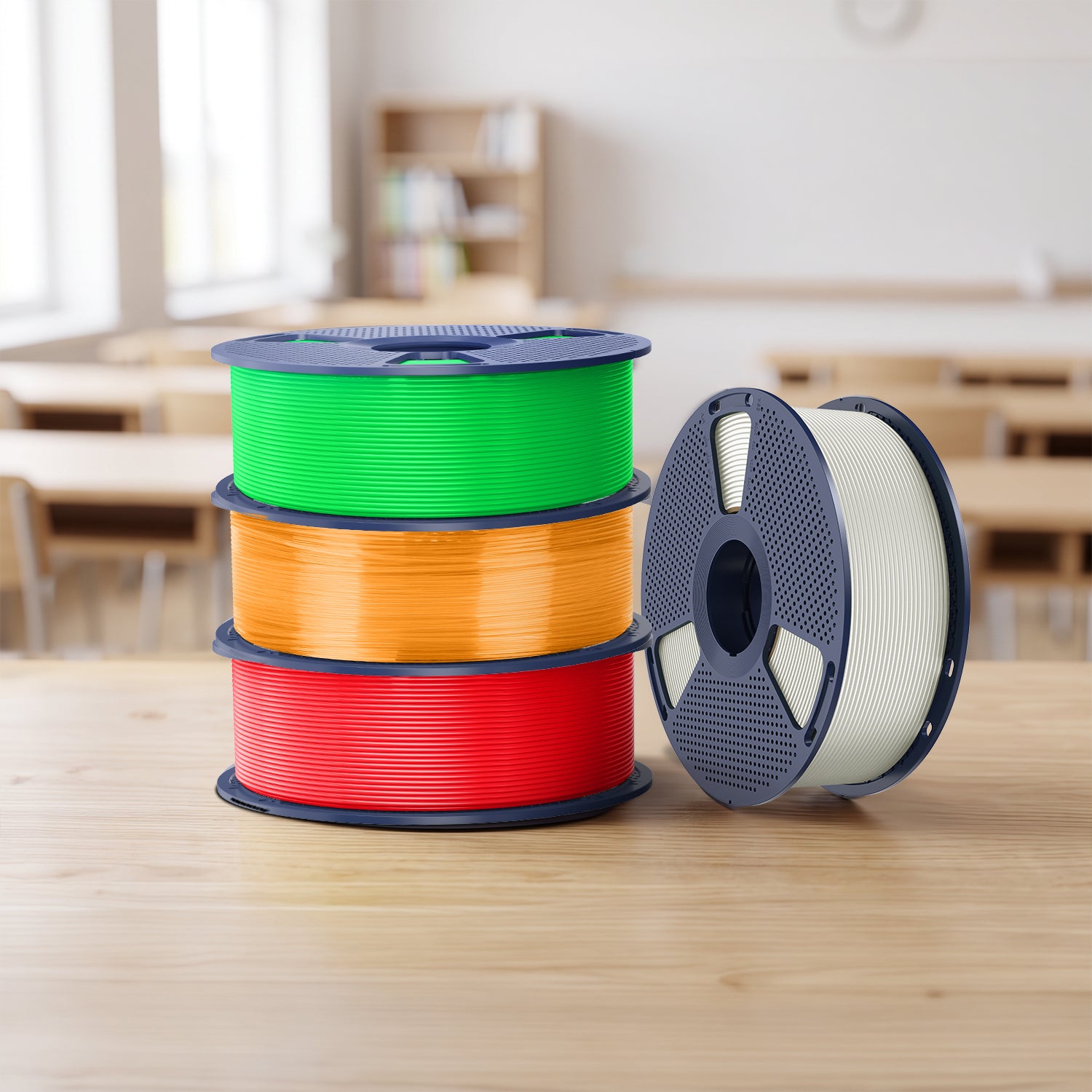 [Promo Rientro a Scuola] SUNLU Nuova Collezione Colori PLA, Serie Neon e Trasparente 1,75 mm 1 KG