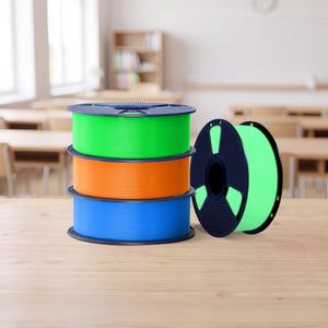 [Promo Rientro a Scuola] PLA Glow in The Dark, Filamento PLA Fluorescente (Luminoso al Buio) per Stampante 3D da 1KG