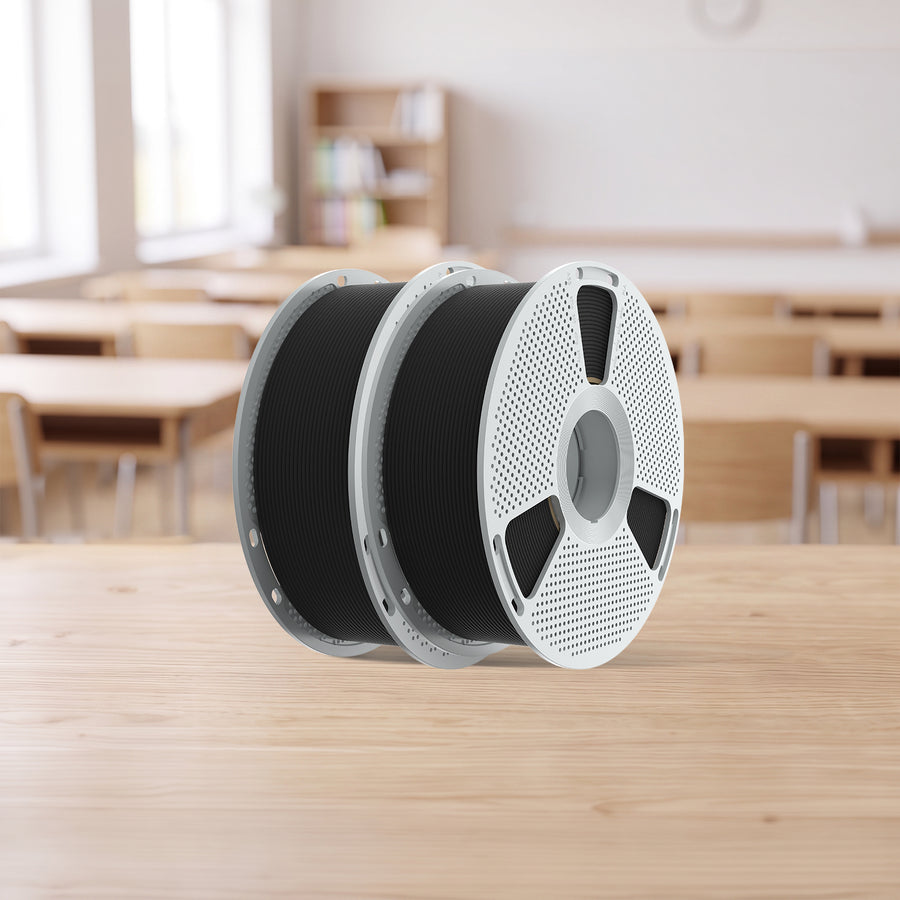 Filamento per stampante 3D in fibra di carbonio nylon-6 (PA6-CF) 1 kg