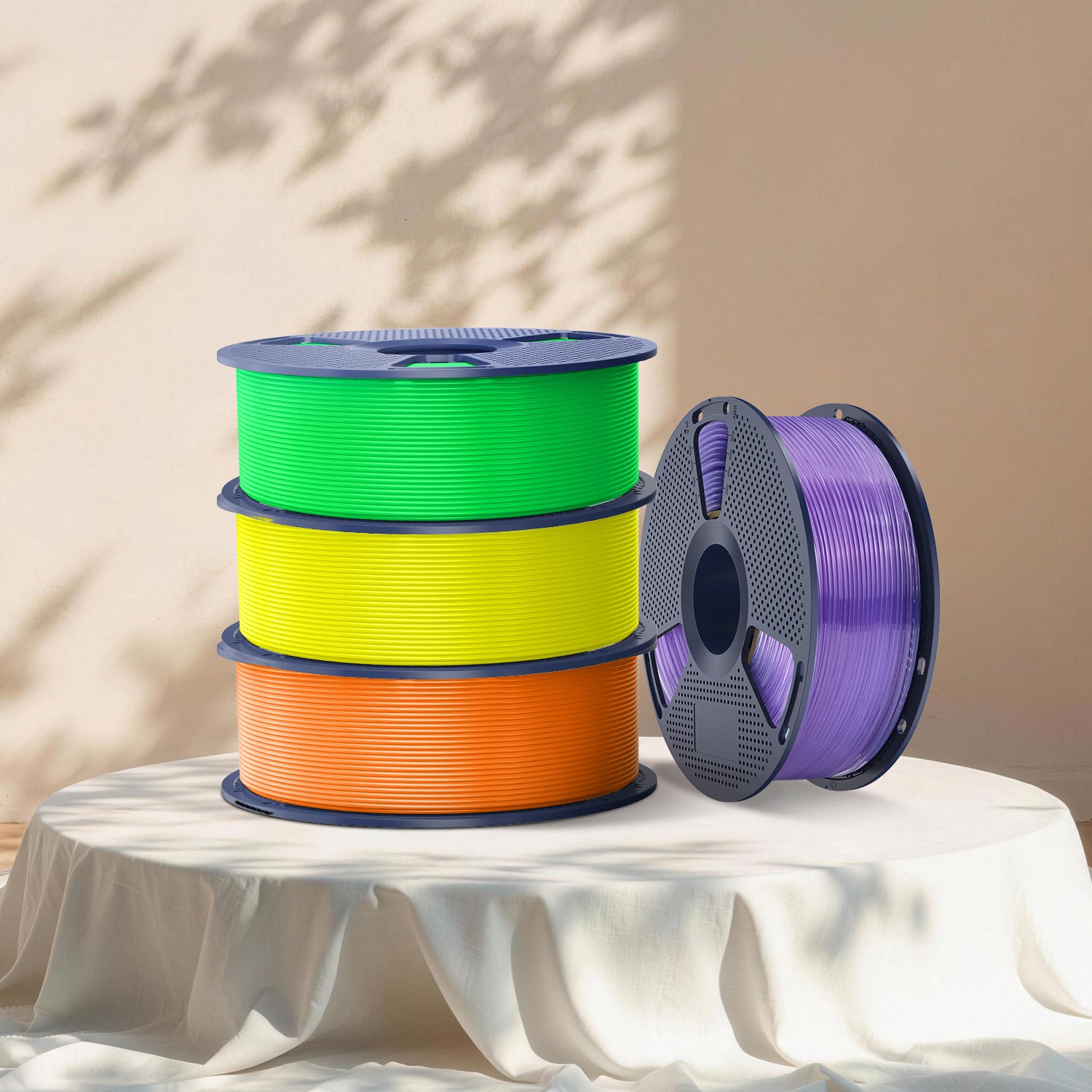 [MOQ: 3KG] SUNLU Nuova Collezione Colori PLA, Serie Neon e Trasparente 1,75 mm 1 KG