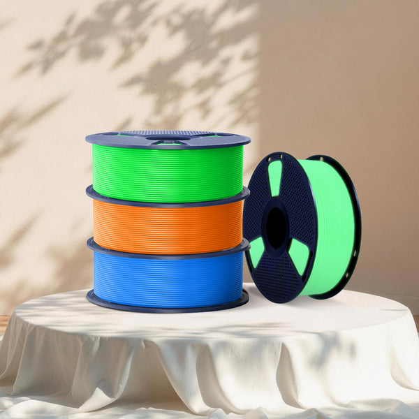 [MOQ: 3KG] PLA Glow in The Dark, Filamento PLA Fluorescente (Luminoso al Buio) per Stampante 3D da 1KG