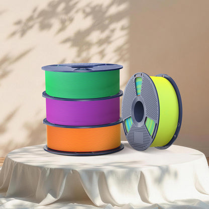 [MOQ: 3KG] SUNLU PLA Matte Dual-Color Filamento PLA opaco bicolore 1KG- Transizioni Bicolori Senza Soluzione di Continuità e Finitura Matte Morbida