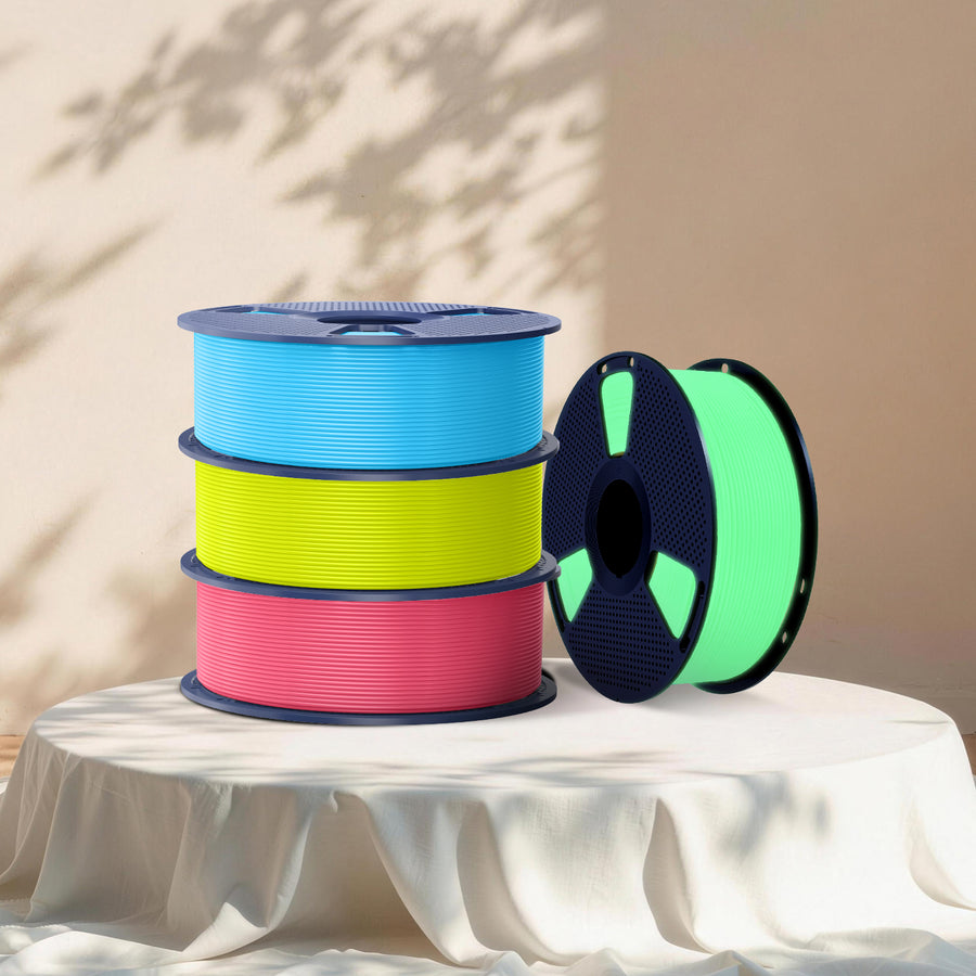 [MOQ: 3KG] PETG Glow in the Dark,Filamento PETG Fluorescente (Luminoso al Buio) per Stampante 3D - 1KG