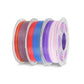 [MOQ: 3KG] Filamento per stampante 3D SILK Rainbow aggiornato (lunghezza di cambio colore 8 metri) 1 kg