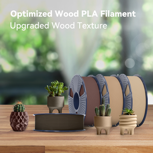 [MOQ: 3KG] PLA Wood, Filamento PLA Legno Ottimizzato per Stampante 3D - 1KG