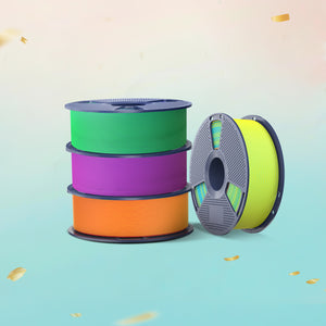 [MOQ: 3KG] SUNLU PLA Matte Dual-Color Filamento PLA opaco bicolore 1KG- Transizioni Bicolori Senza Soluzione di Continuità e Finitura Matte Morbida