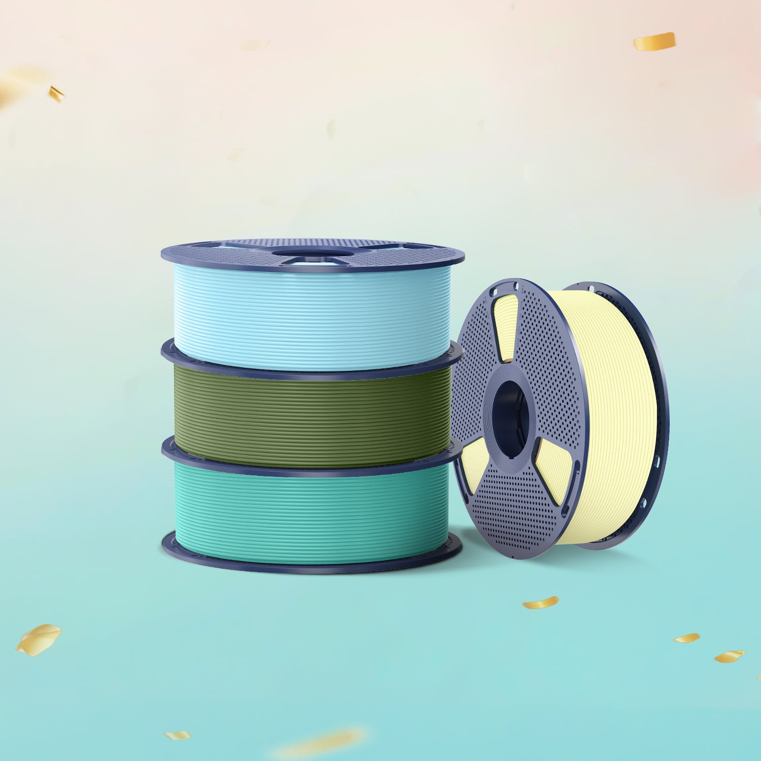 [MOQ: 3KG] Filamento per stampante 3D PLA Meta (colori macaron) 1 kg