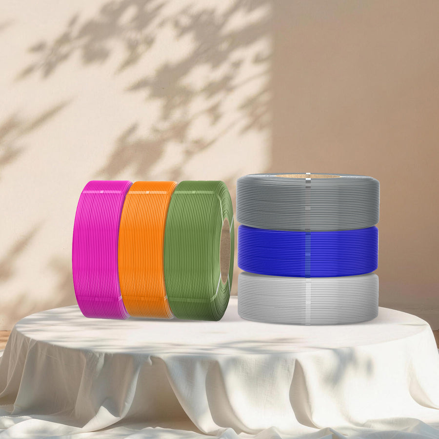 [MOQ: 3KG] SUNLU Refill Filament, Filamento di Ricarica PLA+ e PLA+ 2.0 e PETG - Compatibile con Bobina Riutilizzabile SUNLU 3a Generazione 2025 e Bobina Bambu - 1KG Filamento 1.75mm