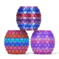 Bundle da 3 kg di filamenti in colori assortiti – PLA Matte, PLA Rainbow e Silk Multicolore