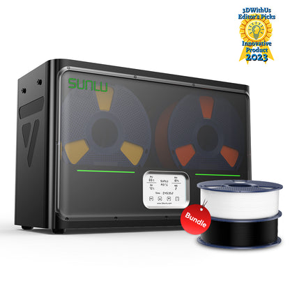 SUNLU FilaDryer S4, Bilanciamento di Temperatura e Alta Efficienza