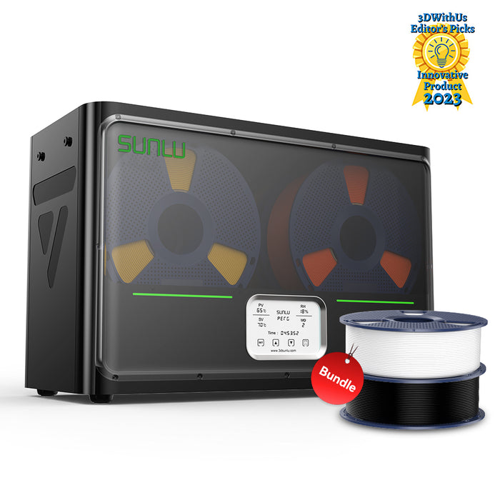 SUNLU FilaDryer S4, Bilanciamento di Temperatura e Alta Efficienza