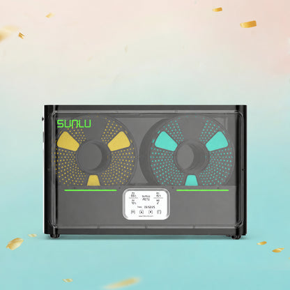 SUNLU FilaDryer S4, Bilanciamento di Temperatura e Alta Efficienza