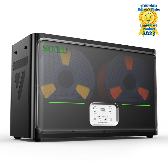 SUNLU FilaDryer S4, Bilanciamento di Temperatura e Alta Efficienza