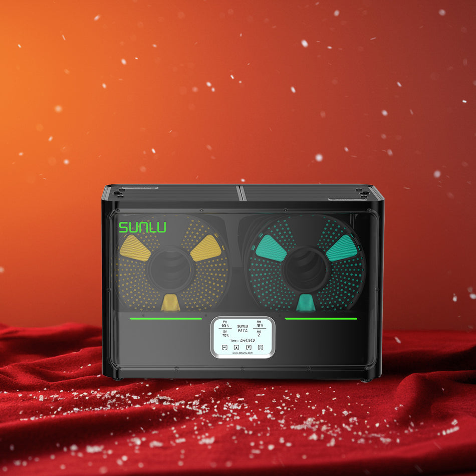 SUNLU FilaDryer S4, Bilanciamento di Temperatura e Alta Efficienza