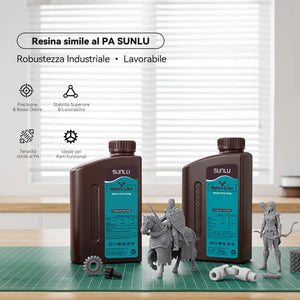 SUNLU Resina simile al nylon 1000G, PA-Like(Nylon-Like) UV Resin