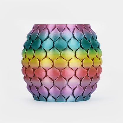 [MOQ: 3KG] Filamento per stampante 3D SILK Rainbow aggiornato (lunghezza di cambio colore 8 metri) 1 kg