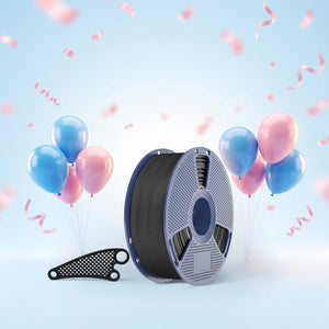 PETG-CF (fibra di carbonio PETG) filamento della stampante 3D 1KG