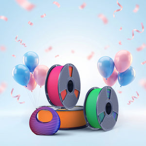 [MOQ: 3KG] SUNLU PLA Matte Dual-Color Filamento PLA opaco bicolore 1KG- Transizioni Bicolori Senza Soluzione di Continuità e Finitura Matte Morbida