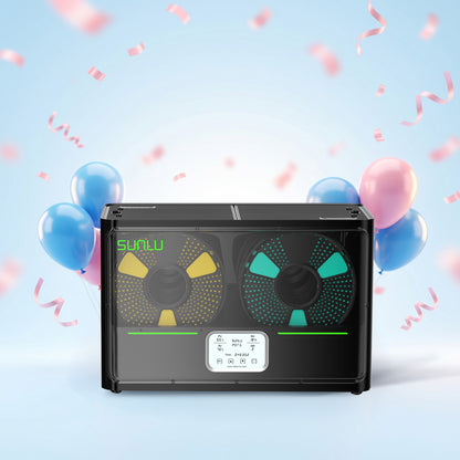 SUNLU FilaDryer S4, Bilanciamento di Temperatura e Alta Efficienza