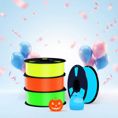 [MOQ: 3KG] Filamento PETG Fluorescente (Luminoso al Buio) per Stampante 3D - 1KG