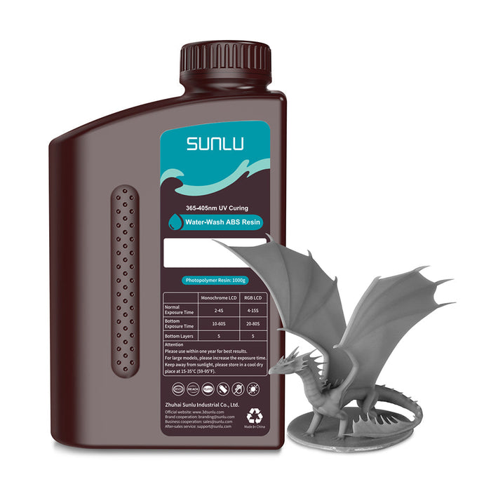 Resina ABS-Like e Resina ABS-Like Lavabile con Acqua – 1000G