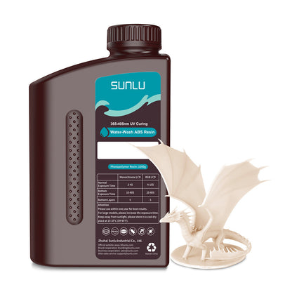 Resina ABS-Like e Resina ABS-Like Lavabile con Acqua – 1000G