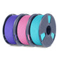 Bundle da 3 kg di filamenti in colori assortiti – PLA Matte, PLA Rainbow e Silk Multicolore