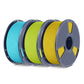 Bundle da 3 kg di filamenti in colori assortiti – PLA Matte, PLA Rainbow e Silk Multicolore