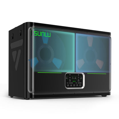 SUNLU FilaDryer S4 Pro, Essiccatore per Filamenti 3D a Doppia Zona, Controllo Indipendente di Temperatura e Tempo, Fino a 85°C, Funzione Essiccazione e Ricottura, Compatibile con 4 Bobine da 1 kg