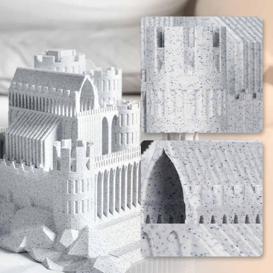 [MOQ: 3KG] Filamento per stampante 3D PLA Marble ad alta velocità 1 kg