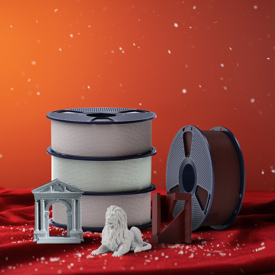 [MOQ: 3KG] Filamento per stampante 3D PLA Marble ad alta velocità 1 kg