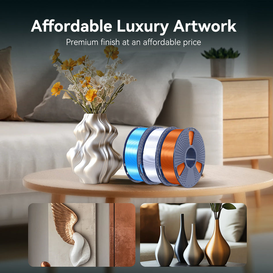 Filamento SILK 3KG Grande bobina di filamento per stampante 3D 3KG