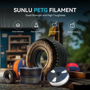 Filamento PETG 3KG Grande bobina di filamento per stampante 3D 3KG