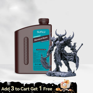 Resina standard da 2000 g e resina standard lavabile con acqua e resina simile all'ABS e resina ad alta resistenza