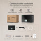 SUNLU FilaDryer S4 Pro, Essiccatore per Filamenti 3D a Doppia Zona, Controllo Indipendente di Temperatura e Tempo, Fino a 85°C, Funzione Essiccazione e Ricottura, Compatibile con 4 Bobine da 1 kg