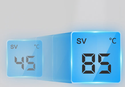 Controllo indipendente 45–85°C